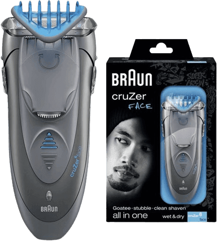 מכונת גילוח נטענת | Cruzer 6 Face | יבשרטוב | בראון - Braun