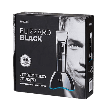 מכונת תספורת מקצועית | FJ-HC200 | BLIZZARD | BLACK| FUJCOM