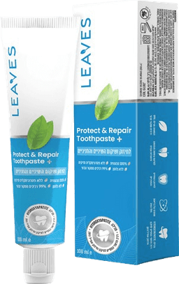 משחת שיניים לחיזוק ושיקום השיניים והחניכיים | מכיל 100 מל | ליבז | Protect Repair Toothpaste | LEAVES
