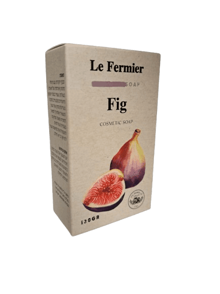 סבון קוסמטי | תאנה | פלומה ים המלח | מכיל 130 גר | Le Fermier |