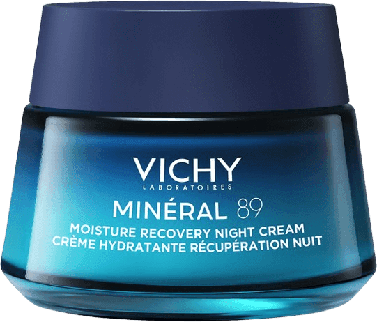 קרם לילה לשיקום הלחות בעור | מכיל מלטונין טהור | לכל סוגי העור | מתאים גם לעור רגיש | VICHY | MINERAL 89