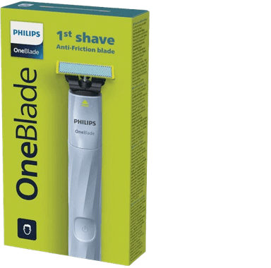 מכשיר לגילוח הראשון שלך | מותאם לעור רגיש | PHILIPS | ONE BLADE | 1st Shave | Anti-Friction blade