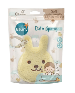 ספוג רחצה לתינוקות | 0 חודשים | צורת ארנב | Balmy | Bunny Bath Sponge |