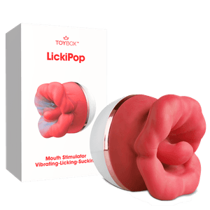 ויברטור חיצוני בצורת פה חושני Likipop