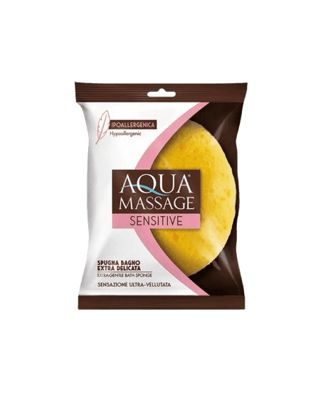 ספוג אמבטיה רגיש עדין במיוחד | היפואלרגני | AQUAMASSAGE | SENSITIVE