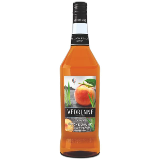 סירופ וודרן אפרסק צהוב - 1 ליטר