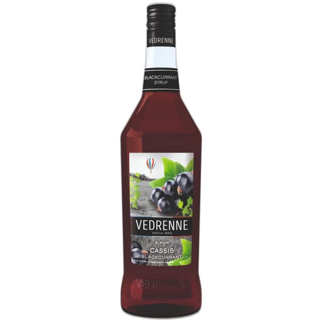 סירופ וודרן דומדמניות שחורות קסיס - 1 ליטר