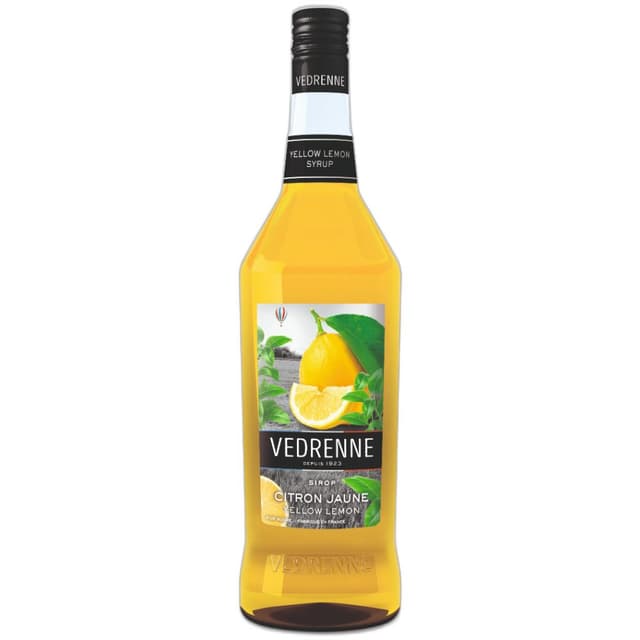 סירופ וודרן לימון צהוב - 1 ליטר