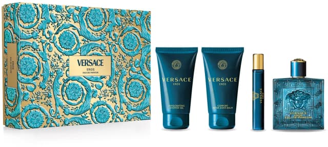 סט ורסצ'ה ארוס לגבר - אדפ 100 מ''ל + 10 מ''ל + ג'ל רחצה 75 מ''ל +אפטר שייב 75 מ''ל