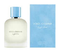 בושם לגבר דולצה וגבאנה DOLCE GABBANA LIGHT BLUE 125 ML EDT