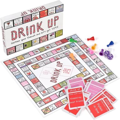 משחק לוח חברתי פלוס DRINK UP
