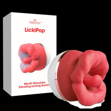 ויברטור חיצוני בצורת פה חושני Likipop