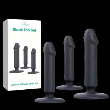 ערכת פלאגים למתחילים Black Trio Set