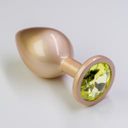פלאג מתכת פנינה גולד יהלום צהוב בהיר