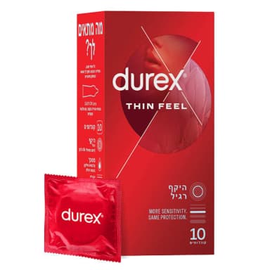 דורקס THIN FEEL קונדומים דקים להגברת התחושה