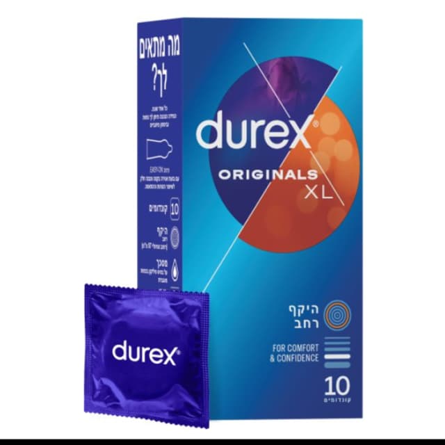 קונדומים Originals XL מעוצבים במידה רחבה
