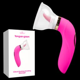 מעסה יונק ומלקק לדגדגן Tongue-gasm
