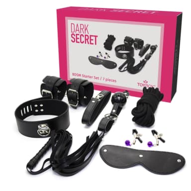 ערכת BDSM שחורה למתחילים Dark Secret