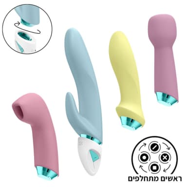 ערכת ויברטורים רוטטים ויונק Fabulous Four של סטיספייר