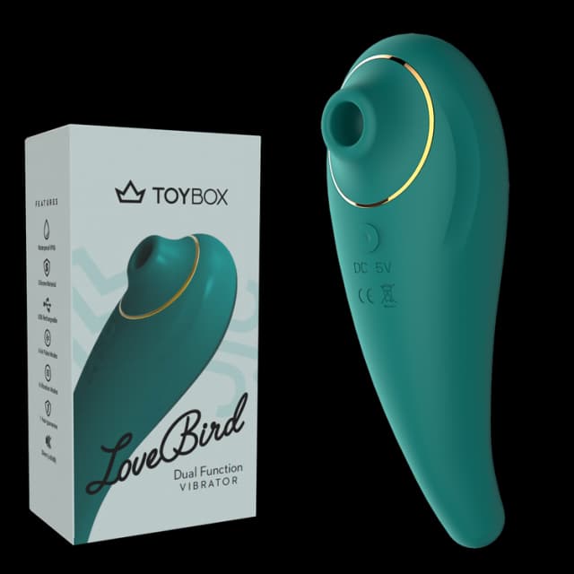 ויברטור יניקה ורוטט LoveBird