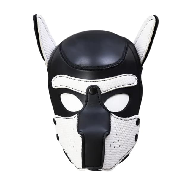 מסיכת PUPPY נאופרן לבן