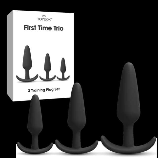 First Time Trio סט פלאגים אנאליים למתחילים