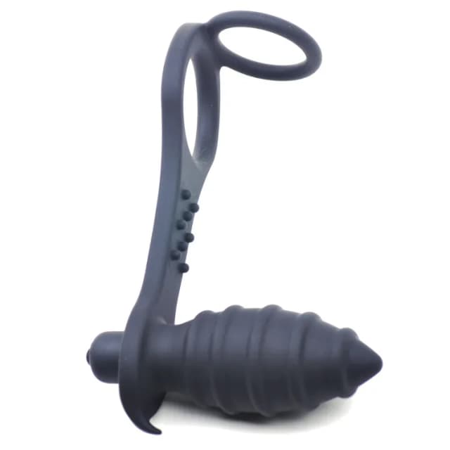 Ass Lock סיליקון רוטט 75 סמ