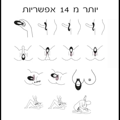 רטט זוגי רב שימושי Endless Joy סטיספייר