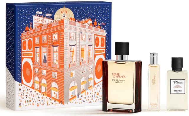 הרמס טר דה הרמס מארז 3 חלקים לגבר אדפ אינטנס 100 מל + אפטרשייב לושן 40 מל + בושם מוקטן 15 מל