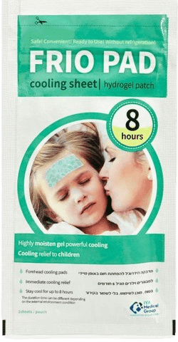 מדבקת הידרוגל להורדת חום | FRIO PAD