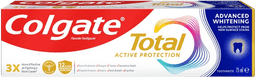 קולגייט משחת שיניים טוטל הלבנה מתקדמת | עם פלואוריד | מכיל 75 מל | COLGATE