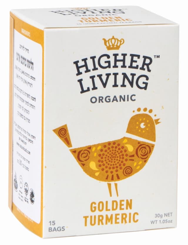 הייר ליבינג - חליטת כורכום אורגנית