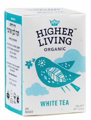 תה לבן אורגני HIGHER LIVING
