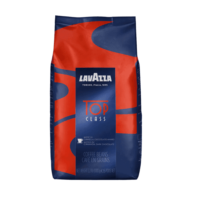 1 קג פולי קפה לוואצה טופ קלאס - Lavazza Top Class Espresso Coffee חוזק 810