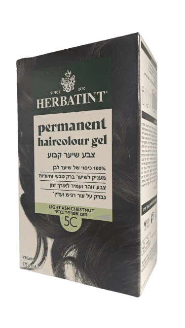 צבע שיער | 5C ערמוני אפור בהיר | הרבטינט