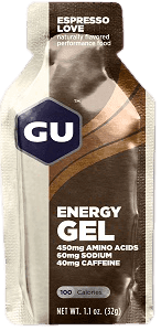 גל אנרגיה | ENERGY GEL GU | בטעם אספרסו | מכיל 24 יח |
