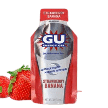 גל אנרגיה | ENERGY GEL GU | בטעם תות בננה | מכיל 24 יח |