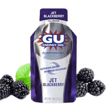 גל אנרגיה | ENERGY GEL GU | בטעם פטל שחור | מכיל 1 יח |