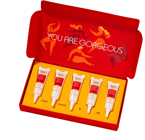 גל סיכה ולחות נשי | רביב אנד פליי | מארז 5 שפופרות אינטימיות | SECRET DE JOIE | REVIVEN PLAY | 5 X 8ml