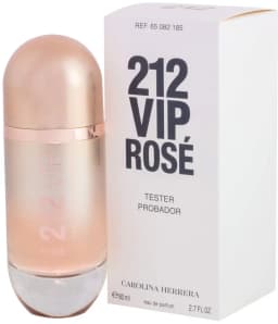 טסטר קרולינה הררה 212 VIP רוז לאישה אדפ 80 מל