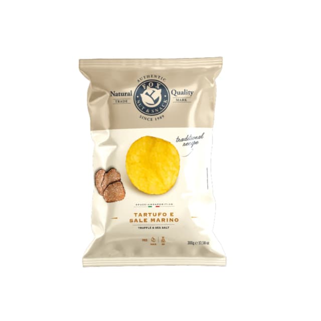 חטיף ציפס עם כמהין ומלח ים