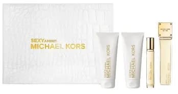 מארז מייקל קורס סקסי אמבר - אדפ 100 מל + 100 מל קרם + 100 מל ג'ל רחצה + 10 מל בושם מוקטן