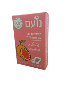 נועם | קליפס לאף עם שמן אתרי | אשכולית | 6 יחידות | עומר הגליל