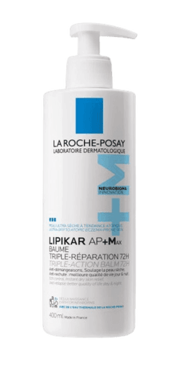 ליפיקאר APMax באום | לעור יבש במיטחד עד הנוטה לאטופי | 400 מל | לה רוש-פוזה | LA ROCHE-POSAY | LIPIKAR APMax