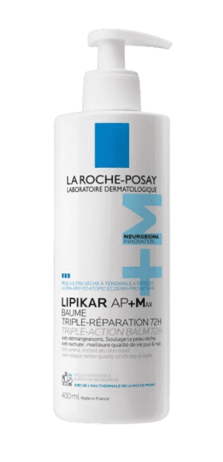 ליפיקאר APMax באום | לעור יבש במיטחד עד הנוטה לאטופי | 400 מל | לה רוש-פוזה | LA ROCHE-POSAY | LIPIKAR APMax