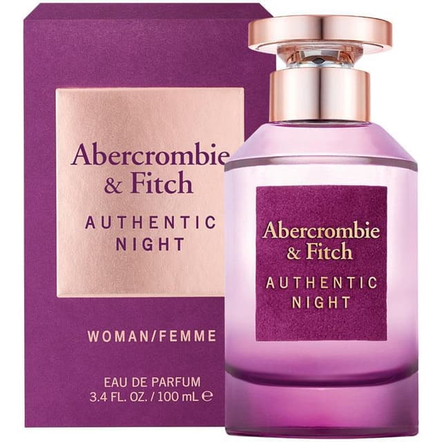 בושם לאישה 100 מל אוטנטיק אברקומבי ABERCROMBIE AUTHENTIC NIGHT EDP