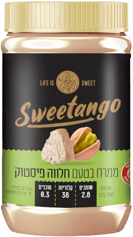 ממרח בטעם חלווה פיסטוק | 350 גרם | סוויטאנגו | Sweetango
