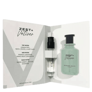 דוגמית בושם לגבר 15 מל | Michael Malul Zest Vetiver | או דה פרפיום EDP