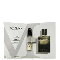 דוגמית בושם לגבר 15 מל | Michael Malul Get Black Platinum | או דה פרפיום EDP