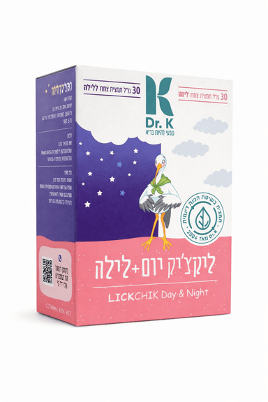 מארז ליקציק יום לילה | 30 מל 30 מל | דק קיי | Dr K | Lickchik Day Night |